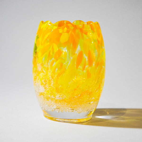 Tall Water Glasses: Energetic Orange 